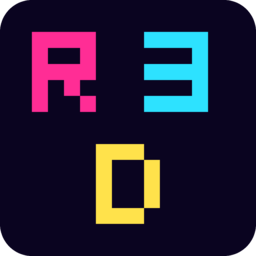 RetroPixel3D Logo